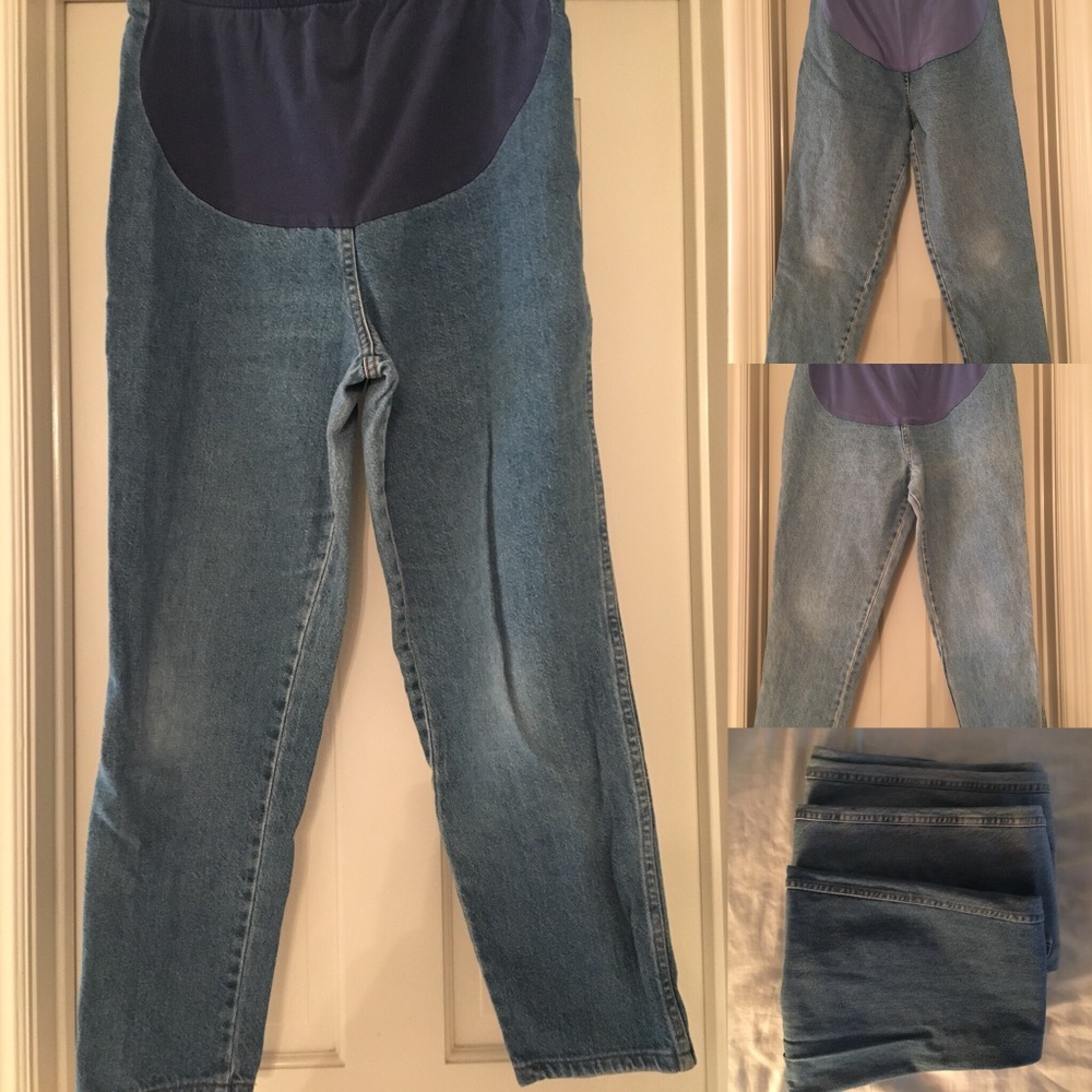 3 pairs of maternity jeans